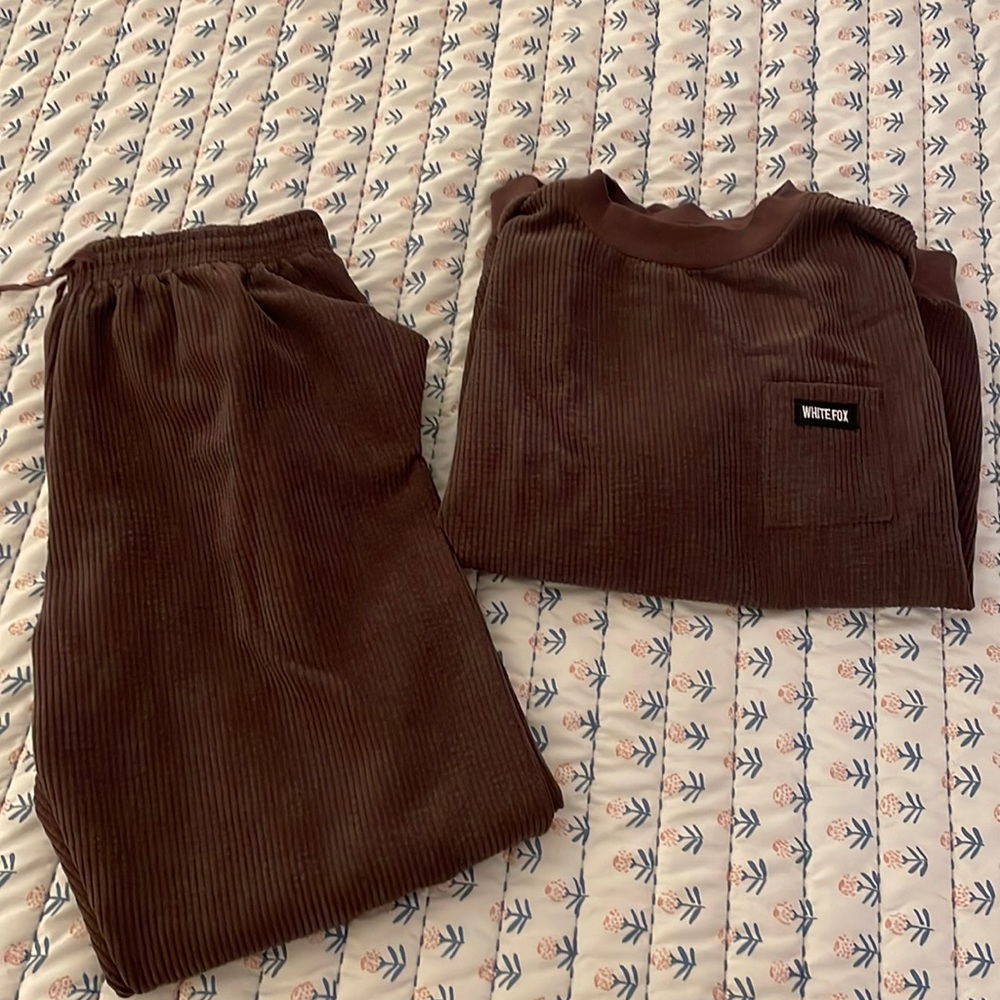 White Fox Matching Set